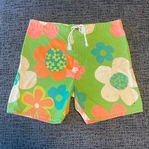 Vintage Hawaiian Holiday Shorts